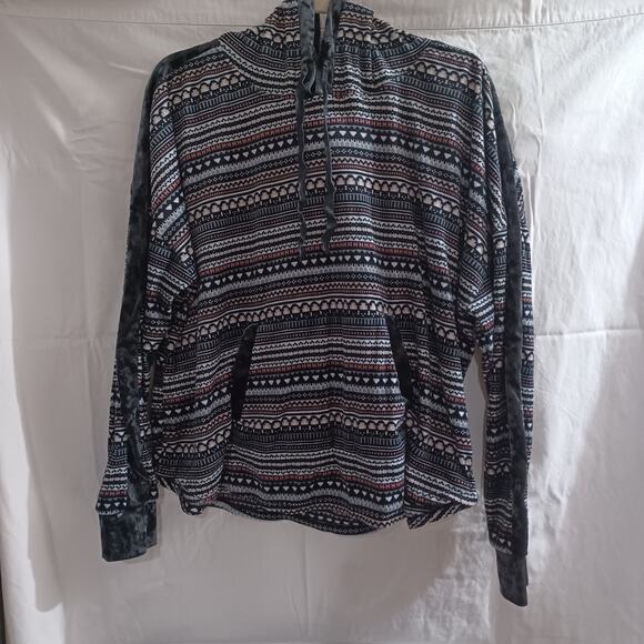 Simply Vera Vera Wang Soft Fleece Hoodie Loungewear Pullover Sweatshirt‎ Size XL - Picture 1 of 6